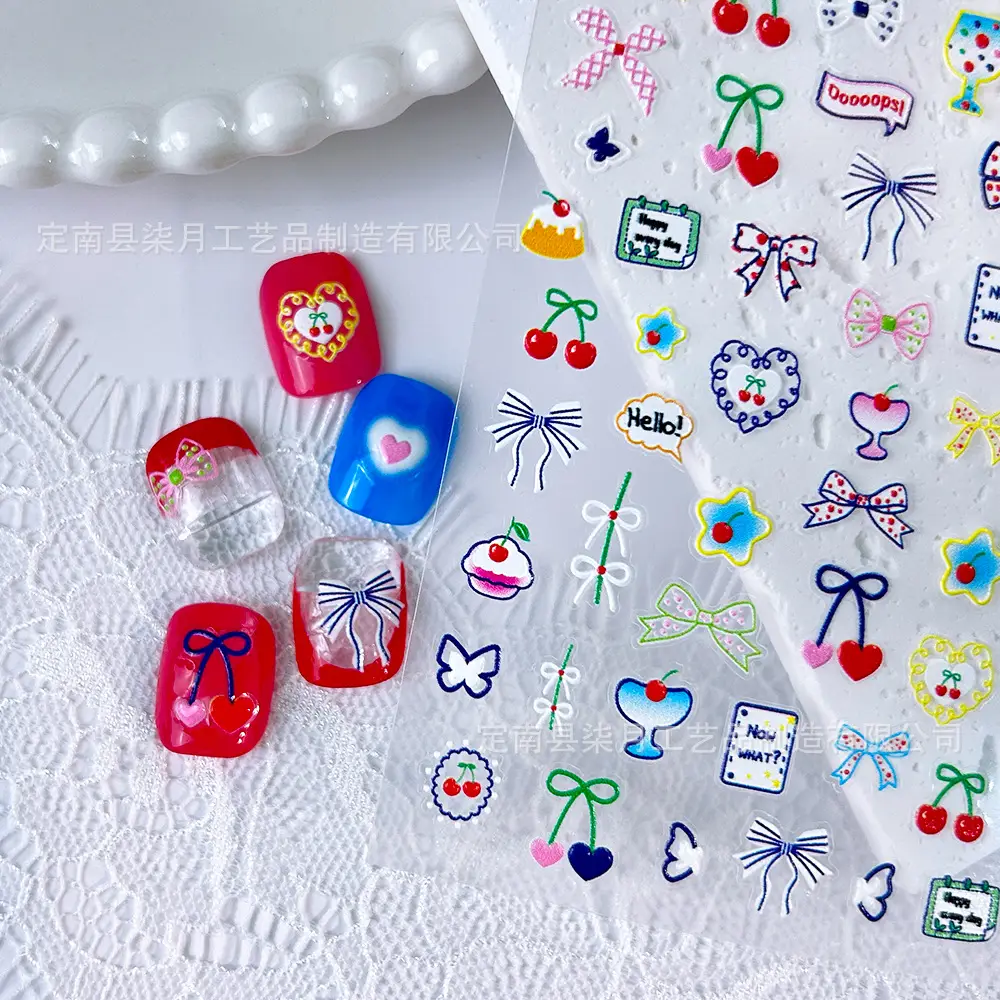Polaroid Camera DIY Stickers Ins-Style Cartoon Cute Ccd Earphones Power Bank Stickers Planner Nail Art Stickers