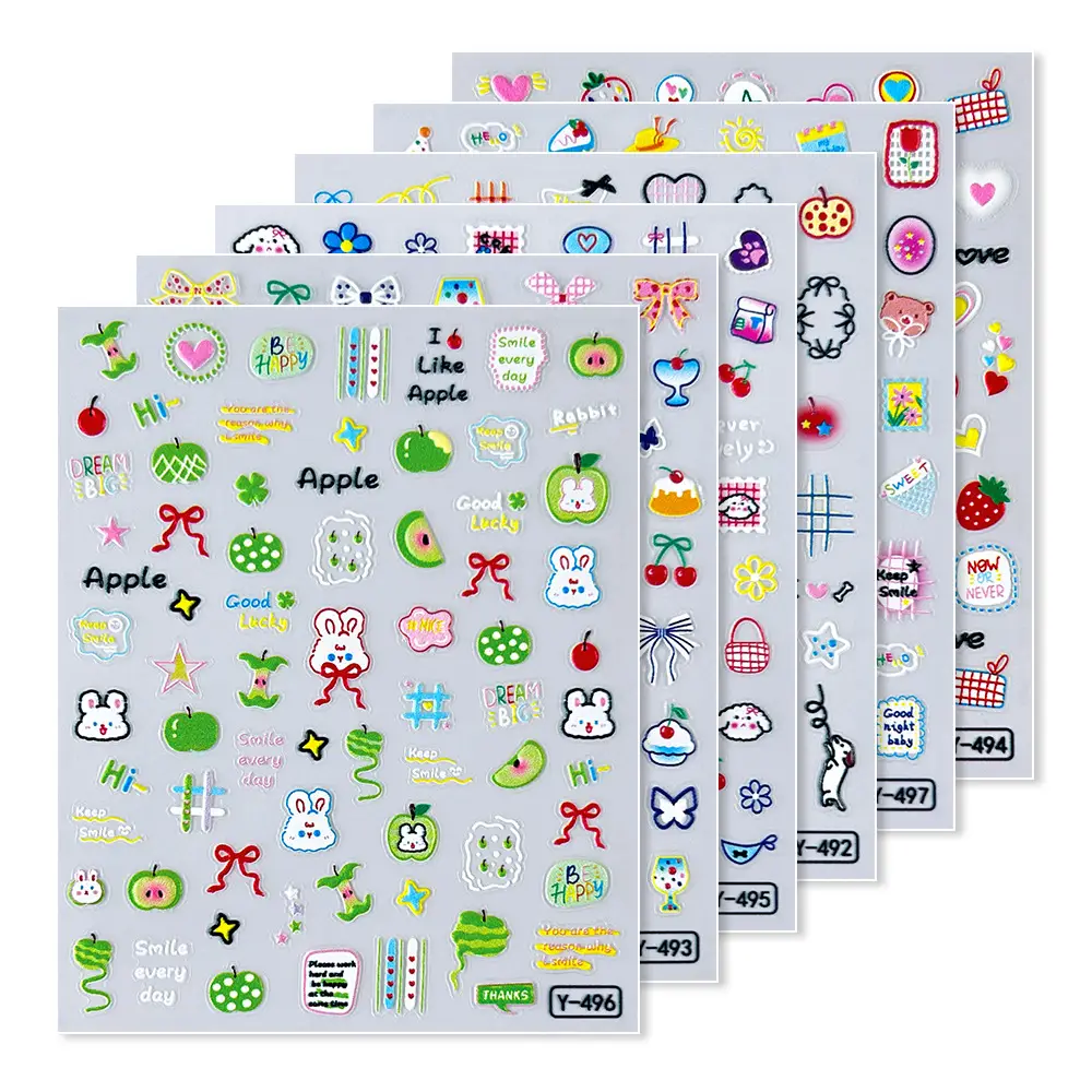 Polaroid Camera DIY Stickers Ins-Style Cartoon Cute Ccd Earphones Power Bank Stickers Planner Nail Art Stickers