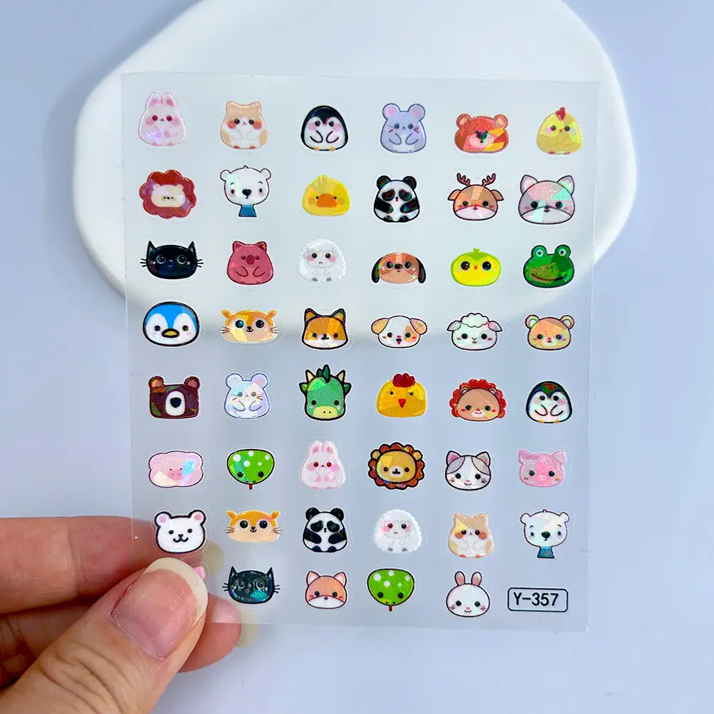 Polaroid Camera DIY Stickers Ins-Style Cartoon Cute Ccd Earphones Power Bank Stickers Planner Nail Art Stickers — feature 10