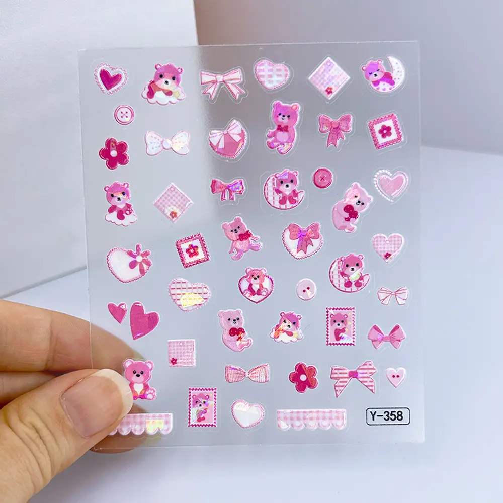 Polaroid Camera DIY Stickers Ins-Style Cartoon Cute Ccd Earphones Power Bank Stickers Planner Nail Art Stickers — feature 11