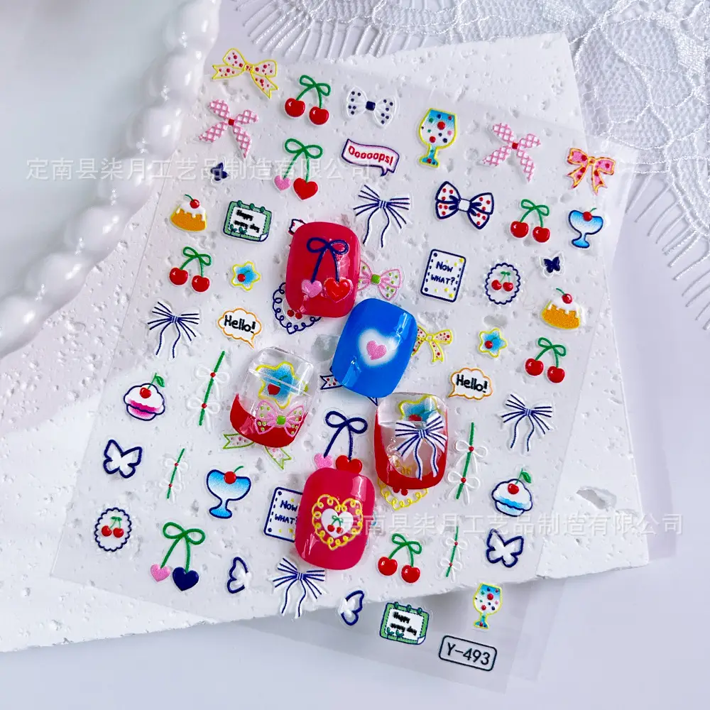Polaroid Camera DIY Stickers Ins-Style Cartoon Cute Ccd Earphones Power Bank Stickers Planner Nail Art Stickers — feature 2