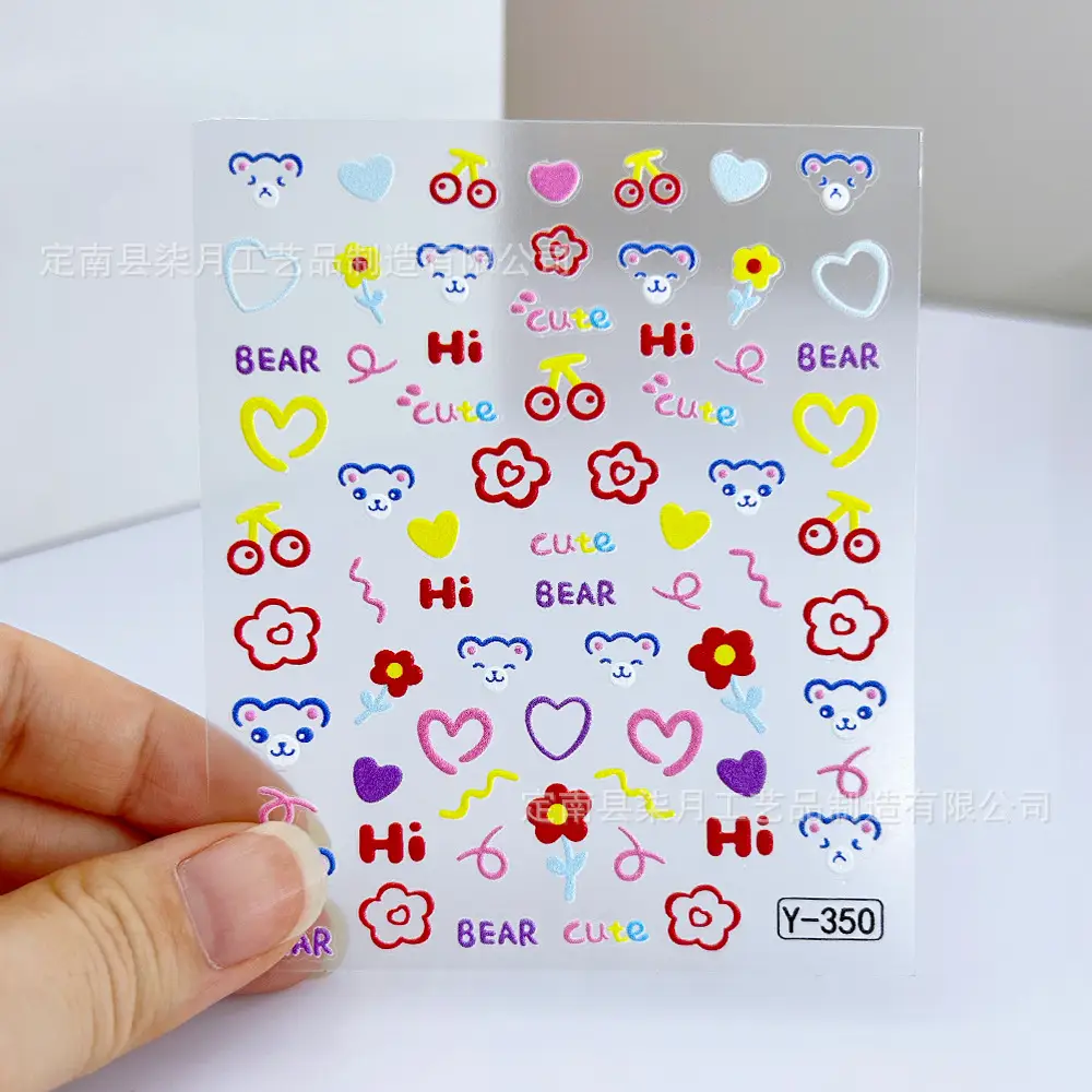 Polaroid Camera DIY Stickers Ins-Style Cartoon Cute Ccd Earphones Power Bank Stickers Planner Nail Art Stickers — feature 7