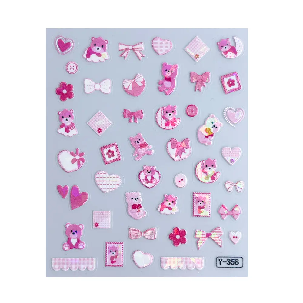 Polaroid Camera DIY Stickers Ins-Style Cartoon Cute Ccd Earphones Power Bank Stickers Planner Nail Art Stickers