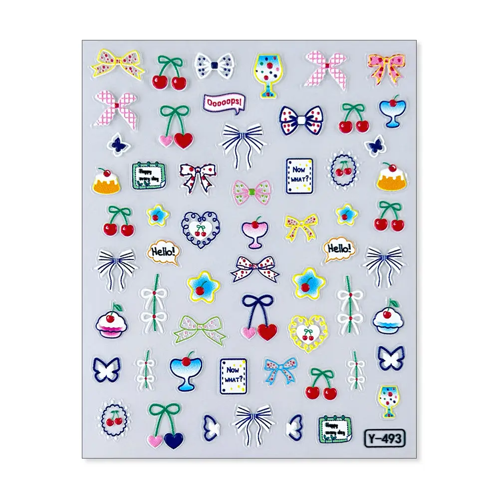 Polaroid Camera DIY Stickers Ins-Style Cartoon Cute Ccd Earphones Power Bank Stickers Planner Nail Art Stickers