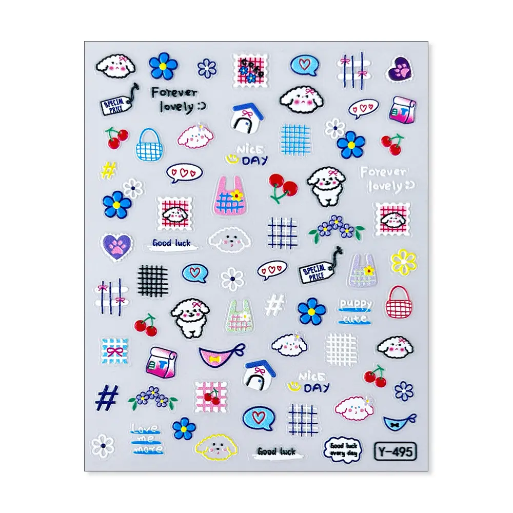 Polaroid Camera DIY Stickers Ins-Style Cartoon Cute Ccd Earphones Power Bank Stickers Planner Nail Art Stickers