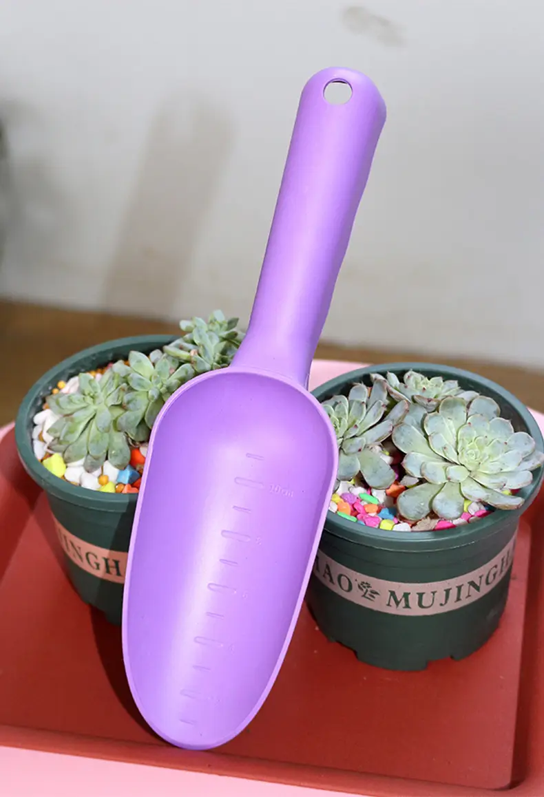 Kindergarten Thickened Plastic Gardening Shovel for Planting Vegetables, Digging Soil, and Cultivating Succulents; Home Use Soil Loosening Tool for Balcony Flower Planting — feature 25