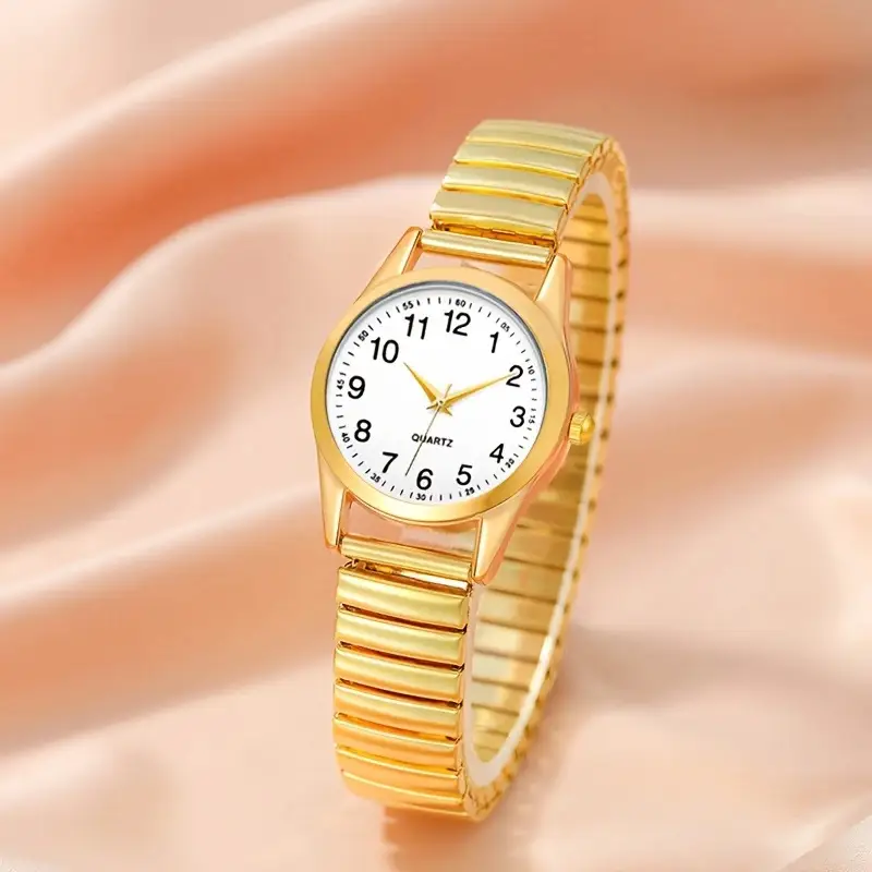 E-Commerce Hot-Selling Elderly Watch with No Adjustment Needed for the Strap, Large Numbers, Luminous Quartz Watch, Gift for the Elderly, Wholesale Wristwatches — feature 6