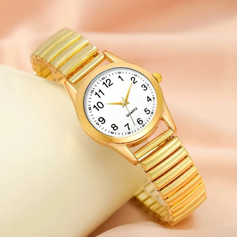 E-Commerce Hot-Selling Elderly Watch with No Adjustment Needed for the Strap, Large Numbers, Luminous Quartz Watch, Gift for the Elderly, Wholesale Wristwatches — feature 7
