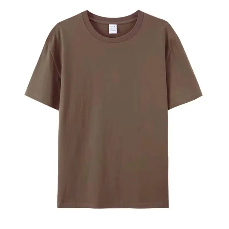 Cross-Border Foreign Trade 2026 Summer Drop-Shoulder Pure Cotton Short-Sleeve T-Shirt for Women, Custom Logo and Graphic Print, New Women's Top — feature 25