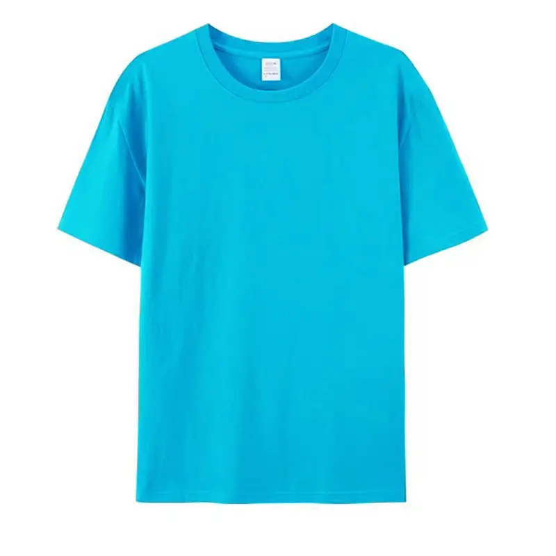 Cross-Border Foreign Trade 2026 Summer Drop-Shoulder Pure Cotton Short-Sleeve T-Shirt for Women, Custom Logo and Graphic Print, New Women's Top — feature 35