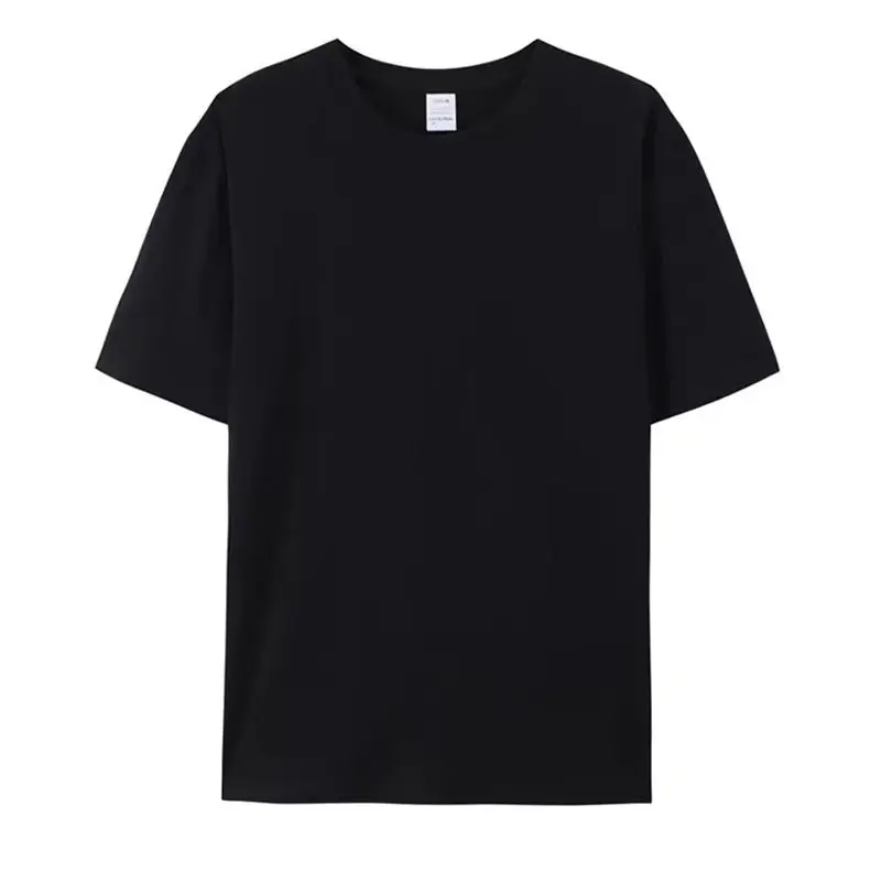 Cross-Border Foreign Trade 2026 Summer Drop-Shoulder Pure Cotton Short-Sleeve T-Shirt for Women, Custom Logo and Graphic Print, New Women's Top