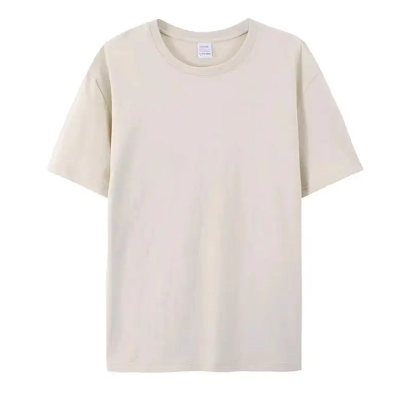 Cross-Border Foreign Trade 2026 Summer Drop-Shoulder Pure Cotton Short-Sleeve T-Shirt for Women, Custom Logo and Graphic Print, New Women's Top