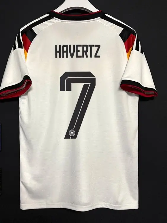 2627 Germany Home Player Version Fan Version Jersey Wirtz Musiala National Team Football Uniform with Printed Number
