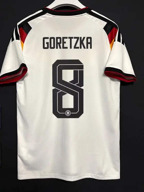 2627 Germany Home Player Version Fan Version Jersey Wirtz Musiala National Team Football Uniform with Printed Number