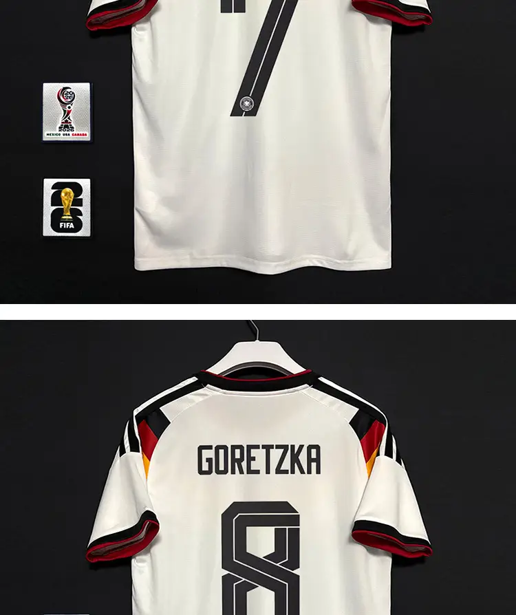 2627 Germany Home Player Version Fan Version Jersey Wirtz Musiala National Team Football Uniform with Printed Number — feature 10