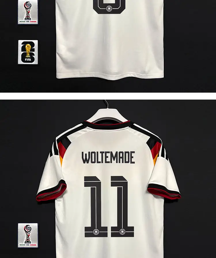 2627 Germany Home Player Version Fan Version Jersey Wirtz Musiala National Team Football Uniform with Printed Number — feature 11
