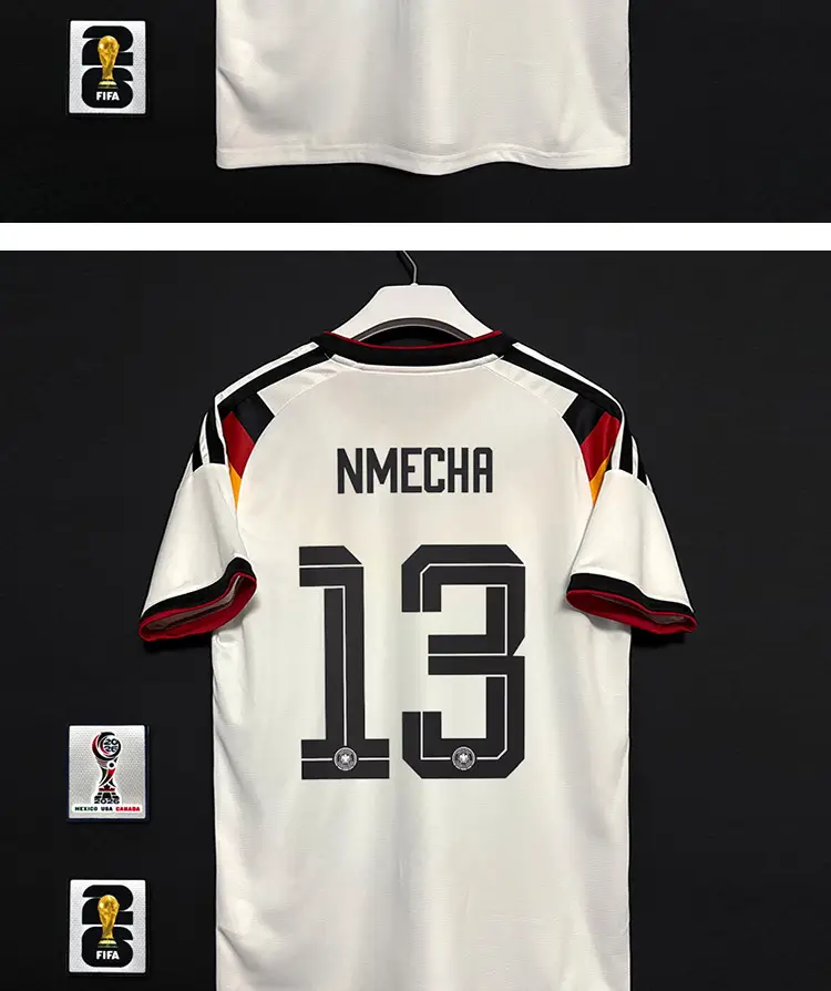 2627 Germany Home Player Version Fan Version Jersey Wirtz Musiala National Team Football Uniform with Printed Number — feature 12