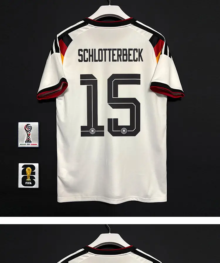 2627 Germany Home Player Version Fan Version Jersey Wirtz Musiala National Team Football Uniform with Printed Number — feature 14