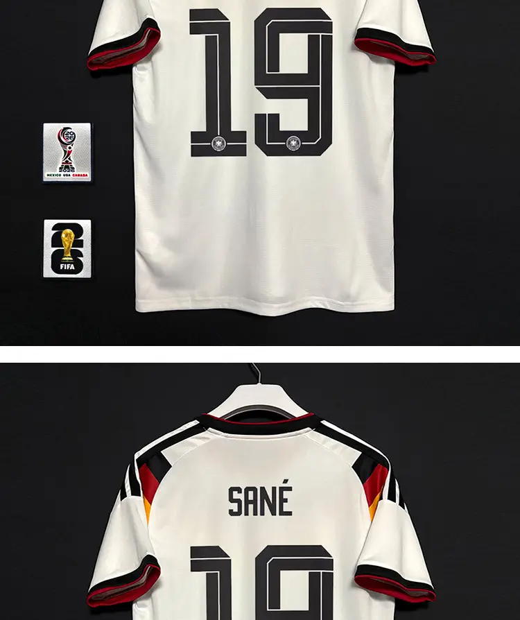 2627 Germany Home Player Version Fan Version Jersey Wirtz Musiala National Team Football Uniform with Printed Number — feature 16