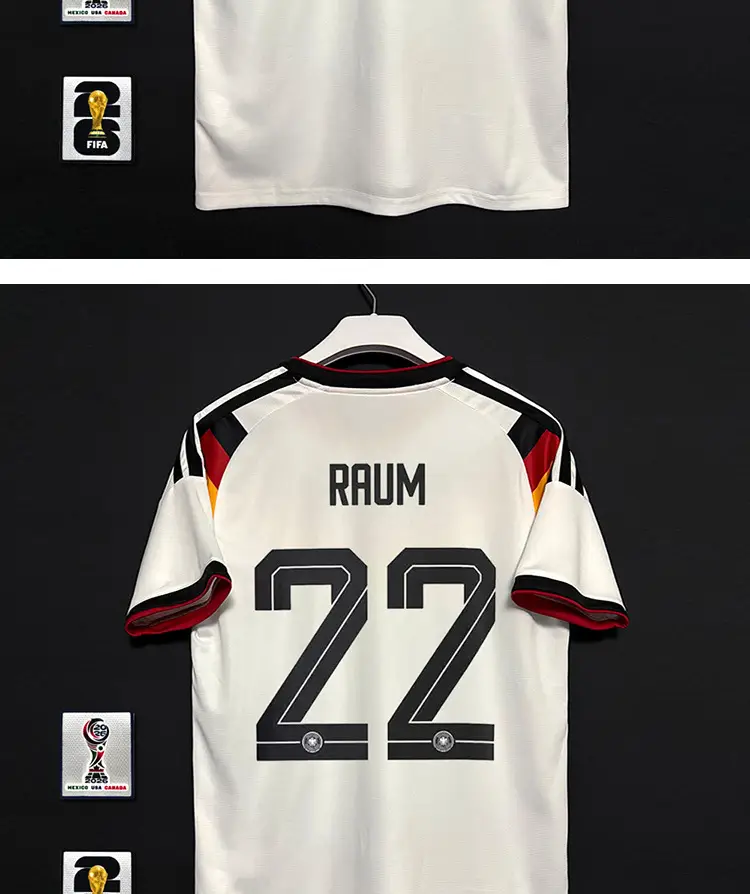 2627 Germany Home Player Version Fan Version Jersey Wirtz Musiala National Team Football Uniform with Printed Number — feature 18