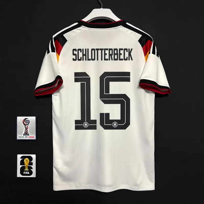2627 Germany Home Player Version Fan Version Jersey Wirtz Musiala National Team Football Uniform with Printed Number
