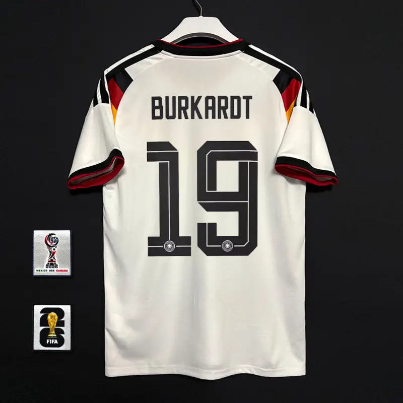 2627 Germany Home Player Version Fan Version Jersey Wirtz Musiala National Team Football Uniform with Printed Number