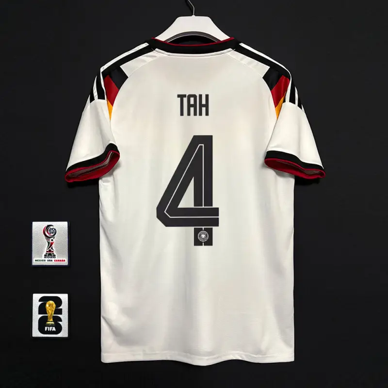 2627 Germany Home Player Version Fan Version Jersey Wirtz Musiala National Team Football Uniform with Printed Number