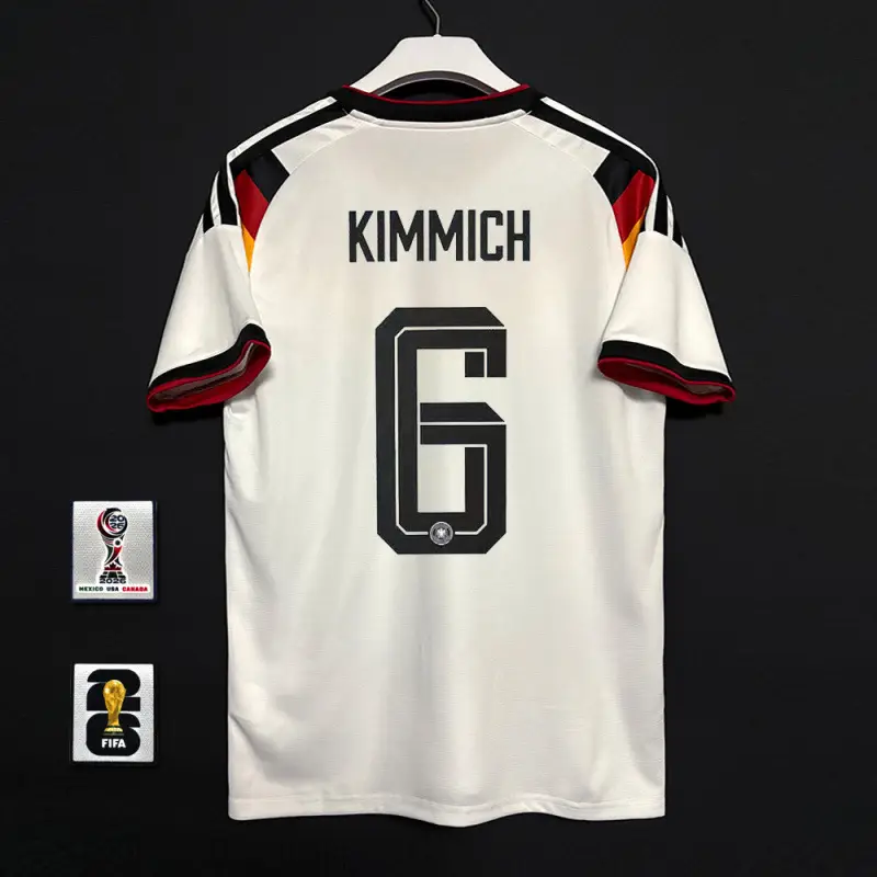 2627 Germany Home Player Version Fan Version Jersey Wirtz Musiala National Team Football Uniform with Printed Number