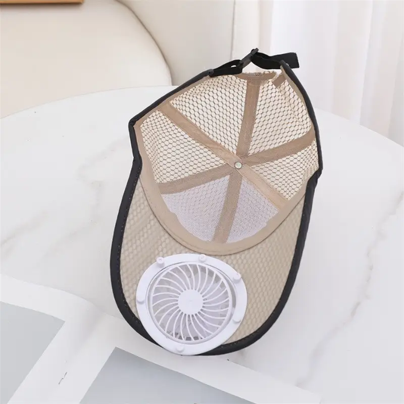 Solar-Powered Fan Baseball Cap, Rechargeable Fan Sun Protection Hat, Uv Protection, Extended Brim, Fishing Sun Hat — feature 20