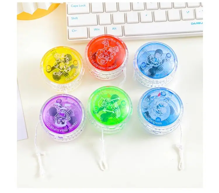 Classic Nostalgic Toys, Light-Up Yo-Yos, Children's Pull-String Cool Yo-Yos, Popular Products for Street Stalls and Night Markets, Wholesale — feature 7