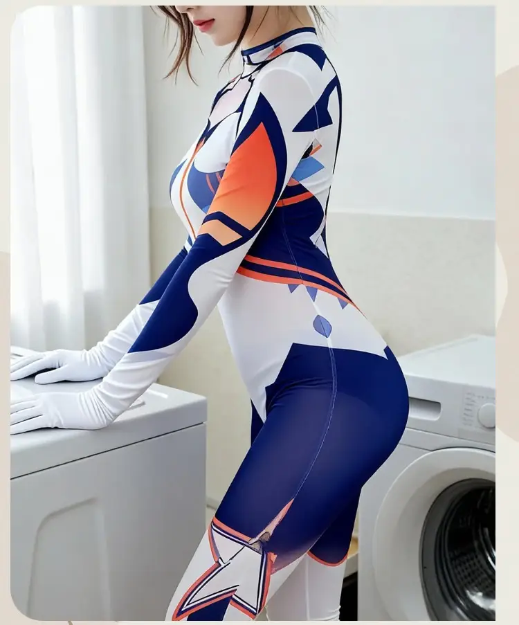 Halloween Spider-Man Adult Bodysuit Asuka Cosplay Outfit Rei Ayanami Jumpsuit Uniform Role-Playing — feature 16