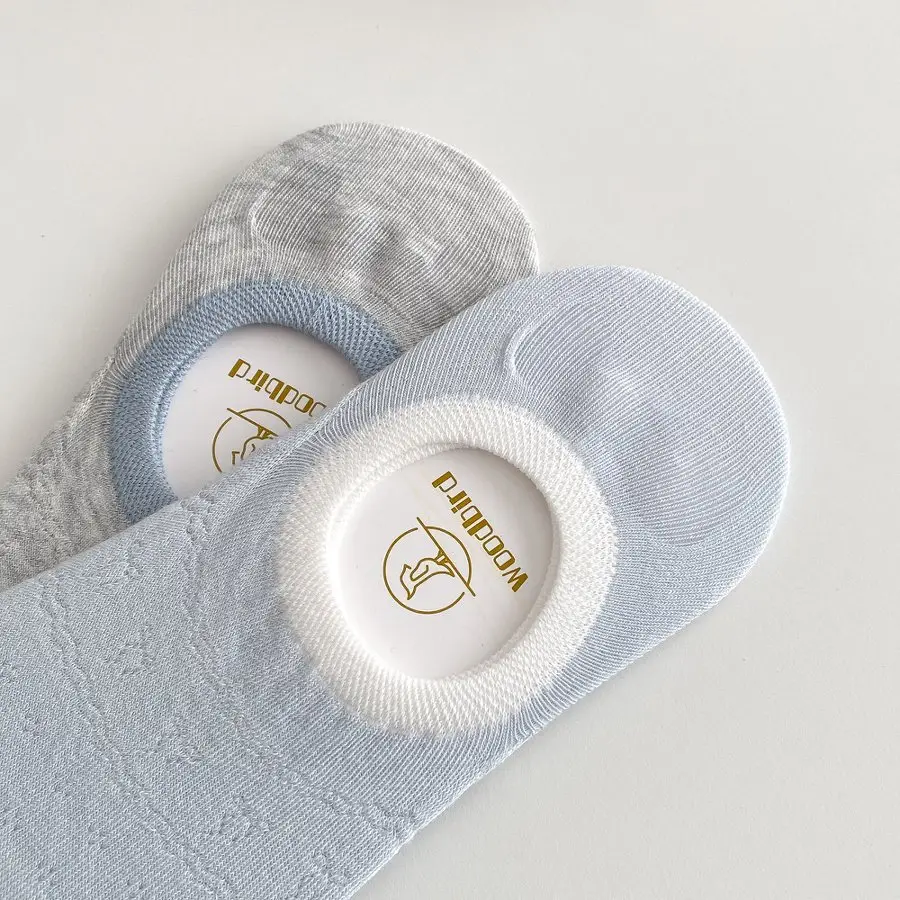 Color-Blocked Socks for Women, Boat Socks, Thin Silicone Non-Slip Invisible Socks for Spring and Summer, Summer Cotton Socks — feature 6
