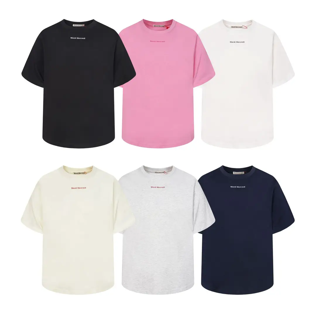 Korean Version In-Stock Mardi Short-Sleeve T-Shirt with Daisy and Dachshund Print, Same Style as Kim Go-Eun, Loose Fit Versatile Top for Women — feature 35