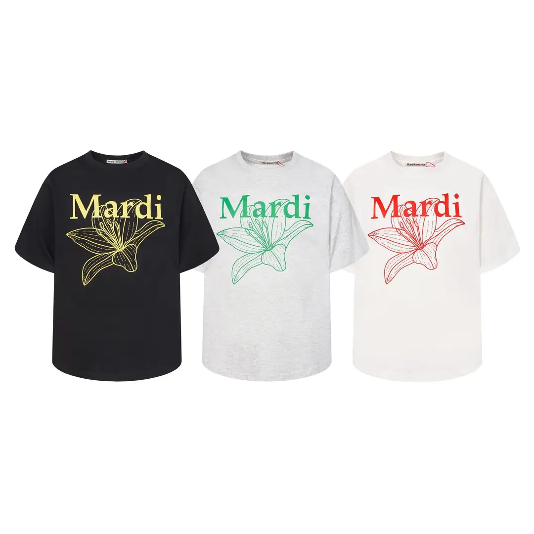 Korean Version In-Stock Mardi Short-Sleeve T-Shirt with Daisy and Dachshund Print, Same Style as Kim Go-Eun, Loose Fit Versatile Top for Women — feature 41