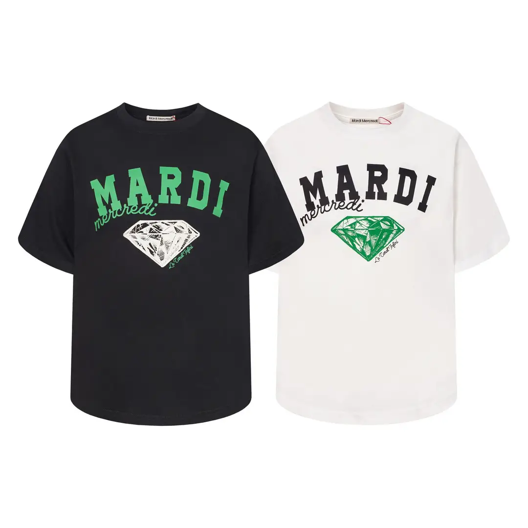 Korean Version In-Stock Mardi Short-Sleeve T-Shirt with Daisy and Dachshund Print, Same Style as Kim Go-Eun, Loose Fit Versatile Top for Women — feature 45
