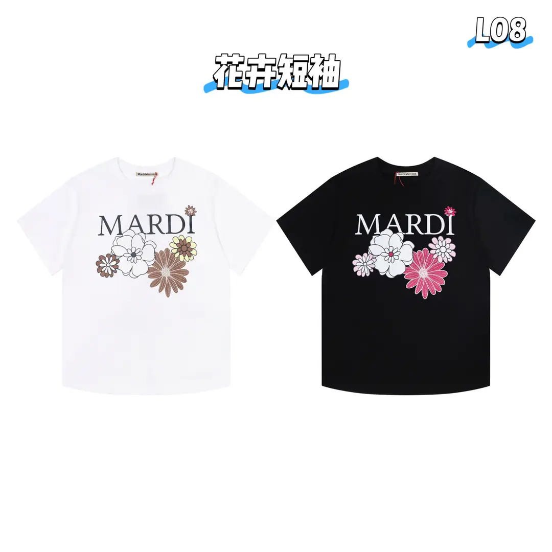Korean Version In-Stock Mardi Short-Sleeve T-Shirt with Daisy and Dachshund Print, Same Style as Kim Go-Eun, Loose Fit Versatile Top for Women — feature 49