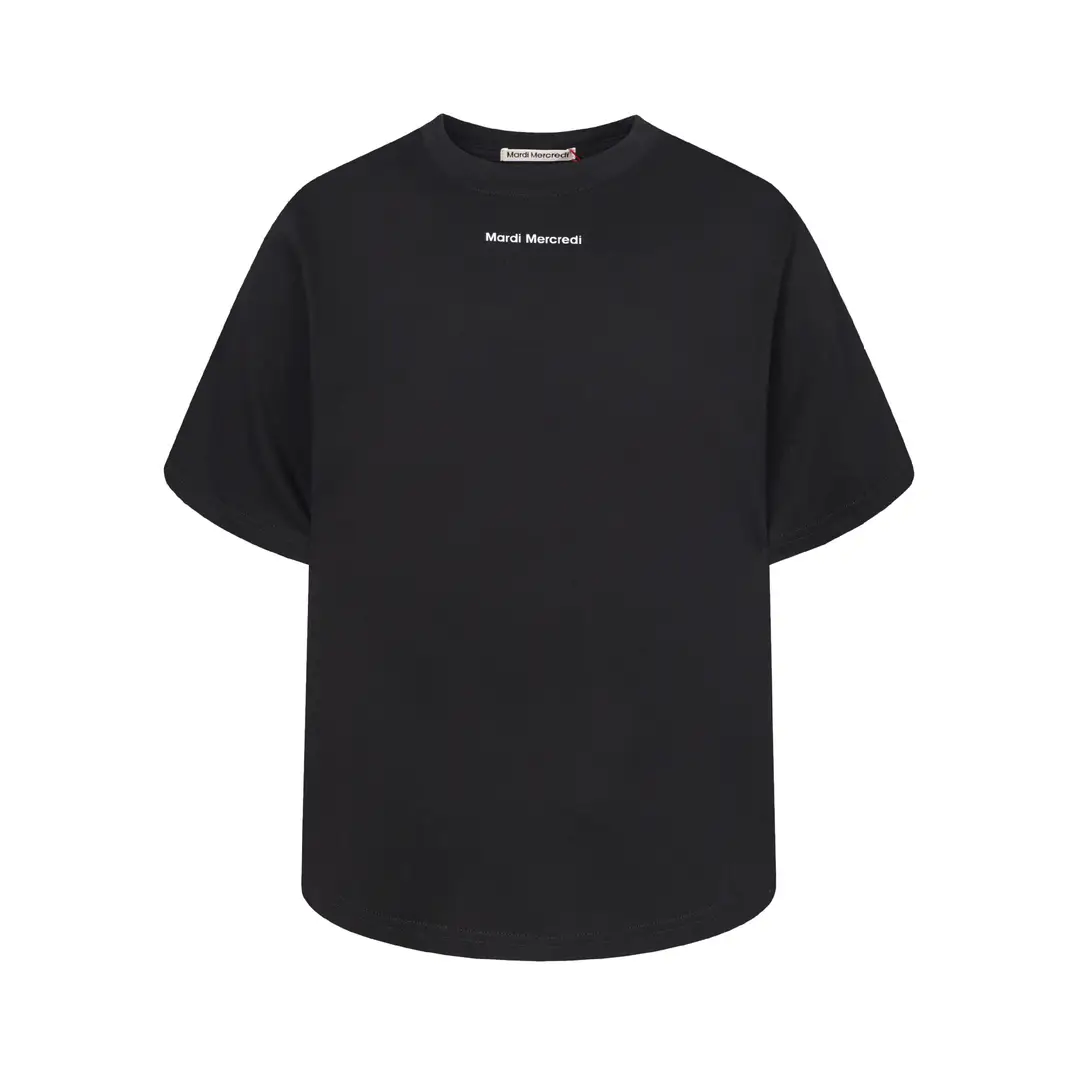 Korean Version In-Stock Mardi Short-Sleeve T-Shirt with Daisy and Dachshund Print, Same Style as Kim Go-Eun, Loose Fit Versatile Top for Women