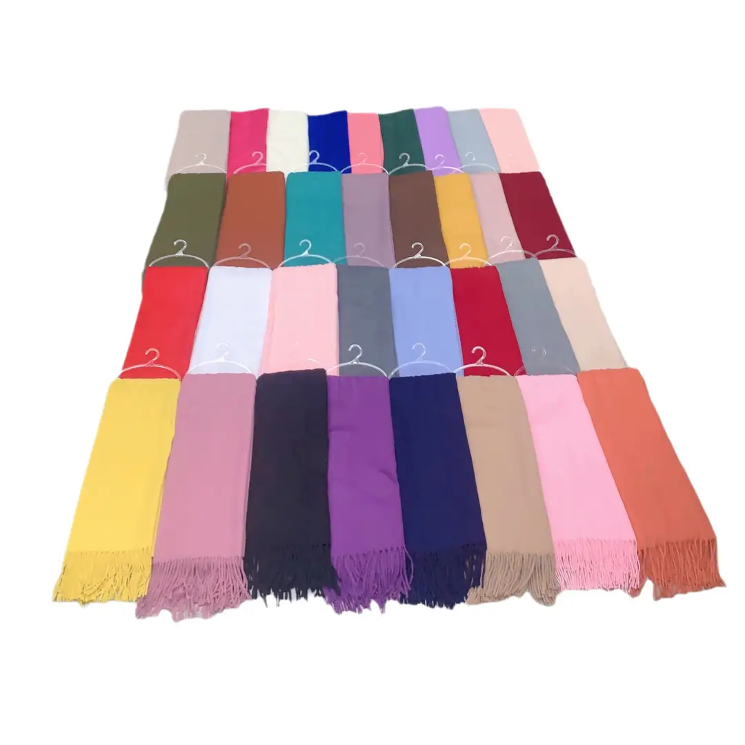Imitation Cashmere Scarf for Women, Autumn and Winter Warm Outerwear, Japanese and Korean Sweet Style Gift, Fashionable Export Autumn and Winter Hot-Selling Item, Wholesale from Manufacturer
