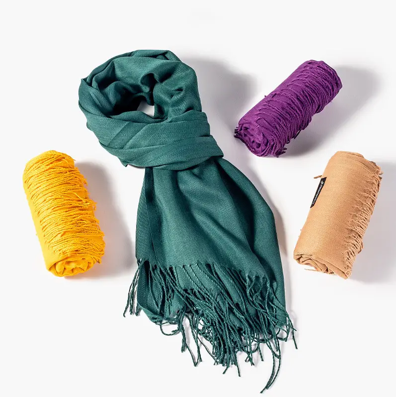 Imitation Cashmere Scarf for Women, Autumn and Winter Warm Outerwear, Japanese and Korean Sweet Style Gift, Fashionable Export Autumn and Winter Hot-Selling Item, Wholesale from Manufacturer — feature 29