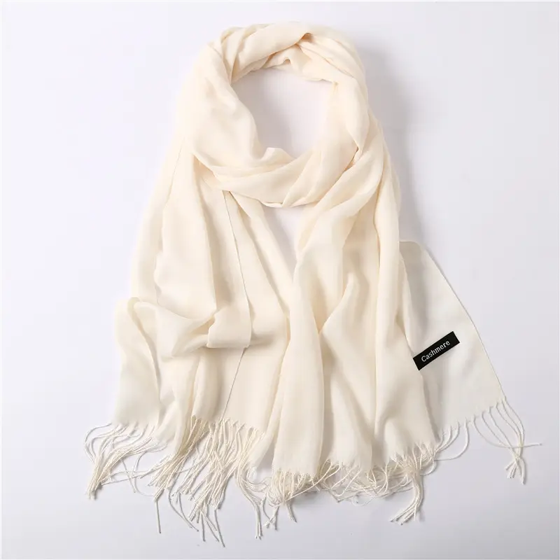 Imitation Cashmere Scarf for Women, Autumn and Winter Warm Outerwear, Japanese and Korean Sweet Style Gift, Fashionable Export Autumn and Winter Hot-Selling Item, Wholesale from Manufacturer — feature 4