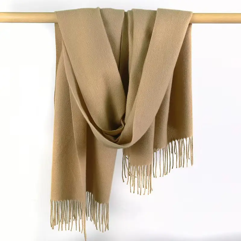 Imitation Cashmere Scarf for Women, Autumn and Winter Warm Outerwear, Japanese and Korean Sweet Style Gift, Fashionable Export Autumn and Winter Hot-Selling Item, Wholesale from Manufacturer