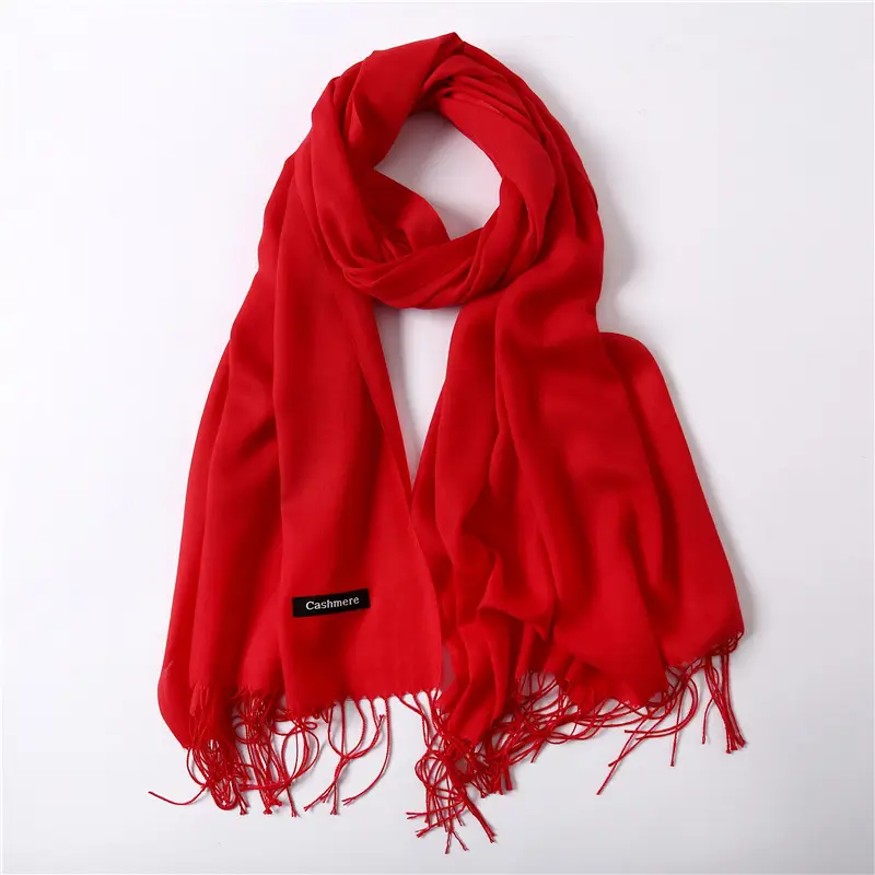 Imitation Cashmere Scarf for Women, Autumn and Winter Warm Outerwear, Japanese and Korean Sweet Style Gift, Fashionable Export Autumn and Winter Hot-Selling Item, Wholesale from Manufacturer
