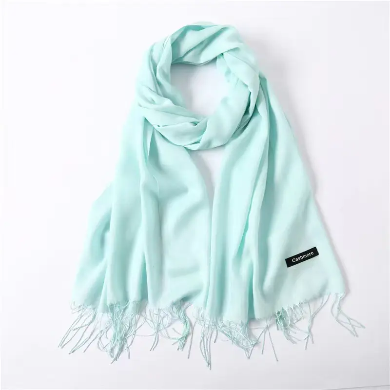 Imitation Cashmere Scarf for Women, Autumn and Winter Warm Outerwear, Japanese and Korean Sweet Style Gift, Fashionable Export Autumn and Winter Hot-Selling Item, Wholesale from Manufacturer