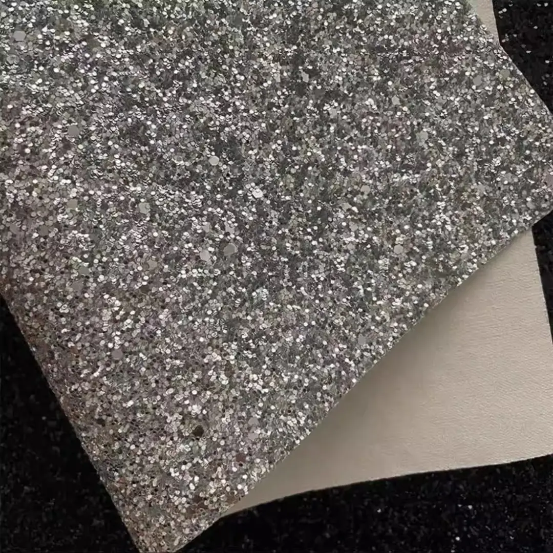 Rainbow Iron-On Glitter Paper for Bead Art, Gradient Chunky Glitter Powder, Baking Sequins, DIY Bead Art Tools