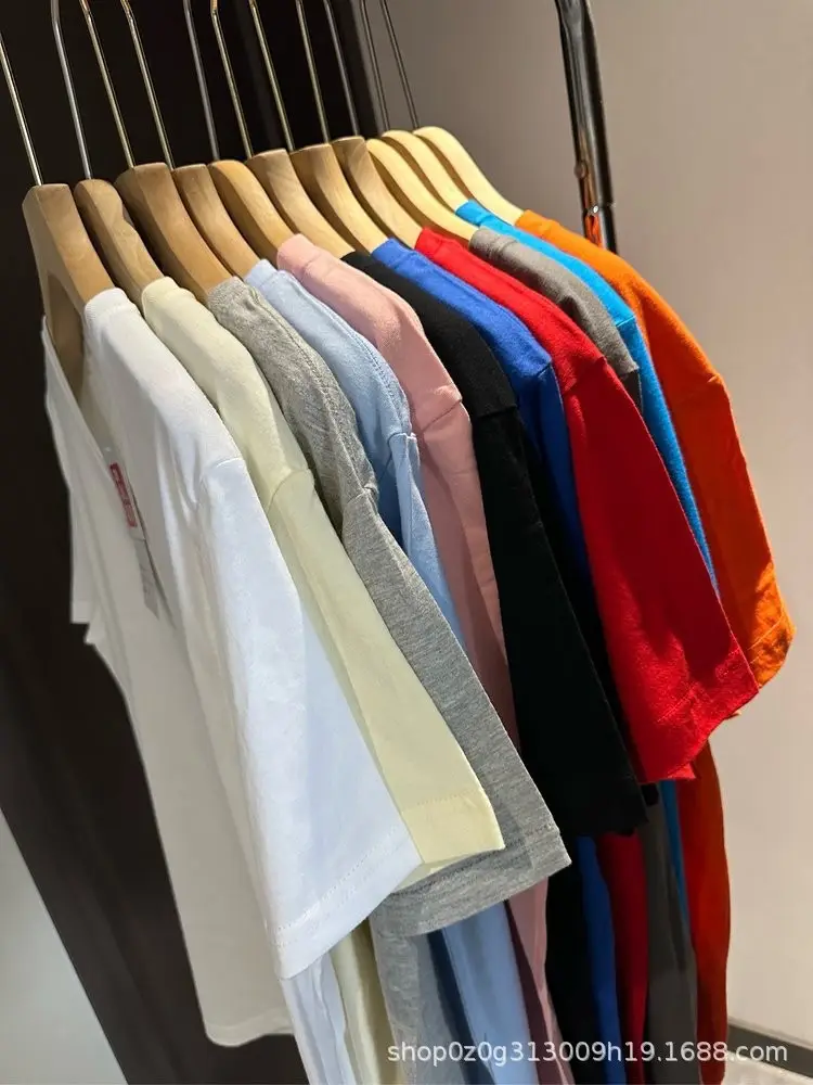 Mj Uniqiou Short-Sleeve T-Shirt, U Family Candy-Colored Round Neck, Unisex, 11 Colors, with Label, Shipped — feature 3
