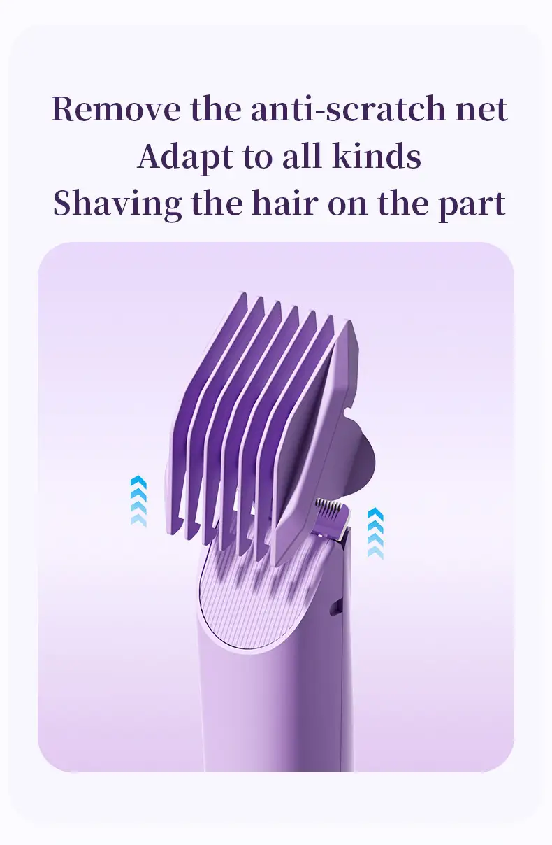 Cross-Border Dual-Head Shaver, Rechargeable 2-in-1 Electric Hair Removal Device, Portable Private Area Hair Trimmer and Hair Removal Tool — feature 10