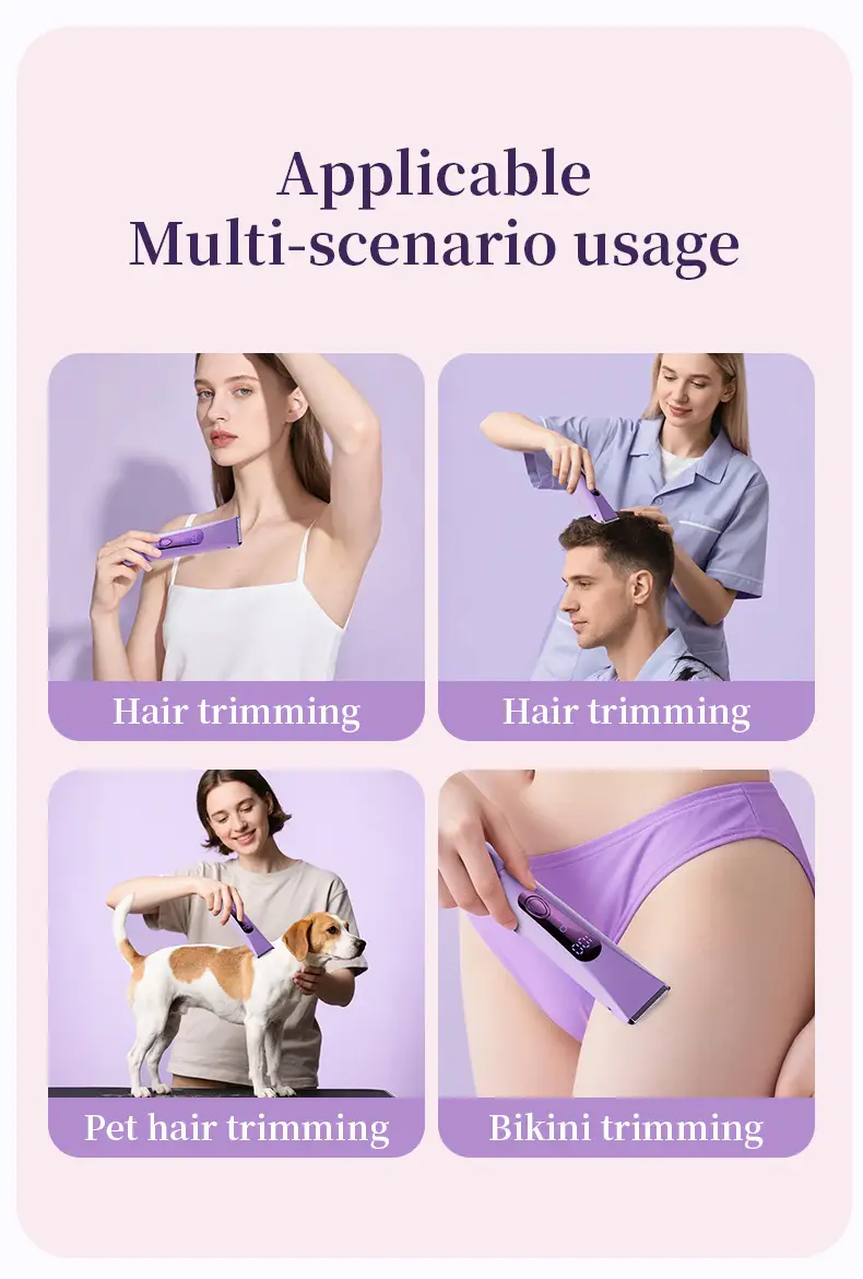 Cross-Border Dual-Head Shaver, Rechargeable 2-in-1 Electric Hair Removal Device, Portable Private Area Hair Trimmer and Hair Removal Tool — feature 16