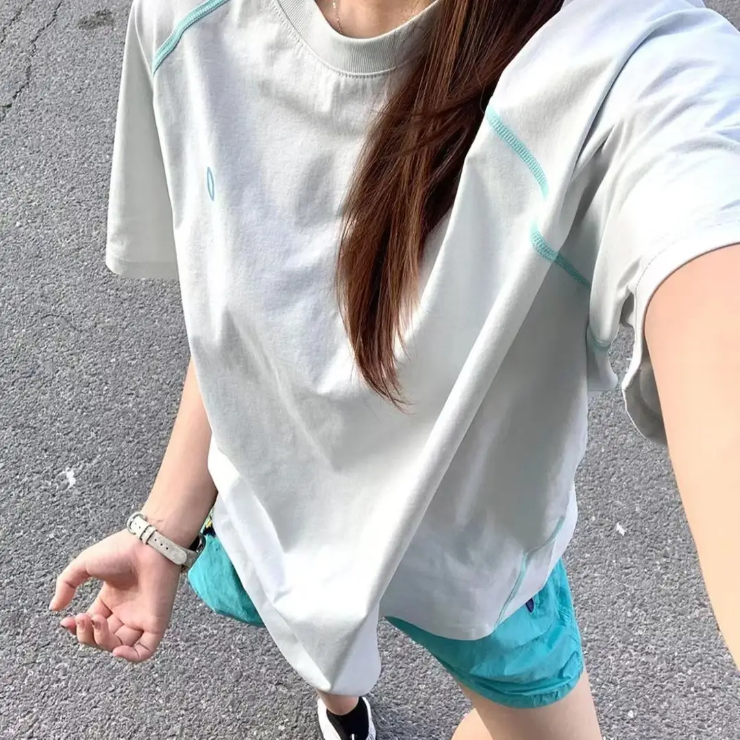 Quick-Drying Ice Silk Short-Sleeved T-Shirt for Women, Summer Thin Style, Breathable Outdoor Sports Top for Running, Mountaineering, and Cycling — feature 8