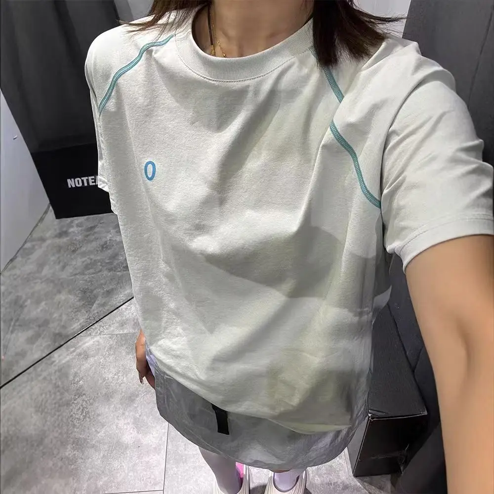 Quick-Drying Ice Silk Short-Sleeved T-Shirt for Women, Summer Thin Style, Breathable Outdoor Sports Top for Running, Mountaineering, and Cycling