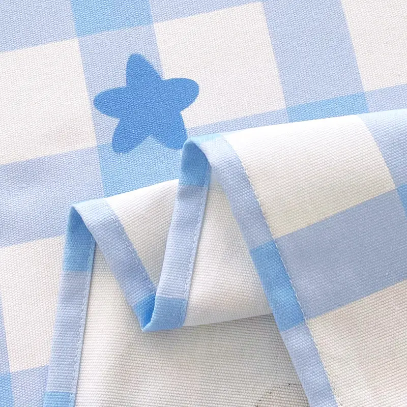 All-Cotton Coarse Cloth Fitted Sheet, Thickened Pure Cotton Single Bed Sheet, Pillowcase, Single Piece - Shrinkage May Occur - Recommended to Order a Larger Size